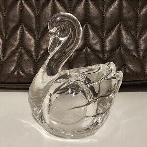 Glass Swan Pepper Shaker